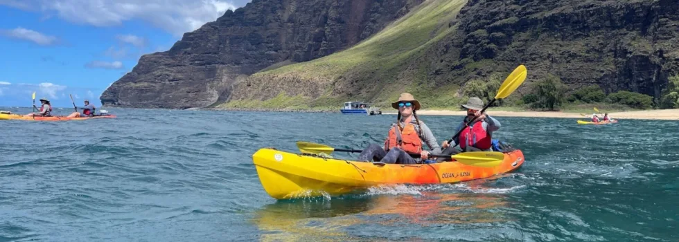 Kayak to kalalau na pali kauai