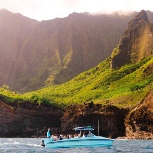 Hanalei to Na Pali Coast Boat