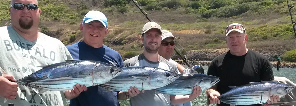 Bachelor party fishing boat kauai