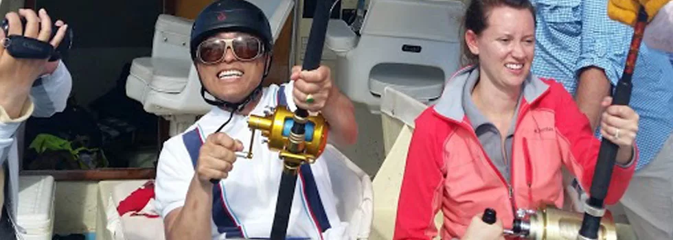 Fighting chair fishing kauai