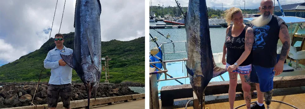 Marlin fishing on kauai