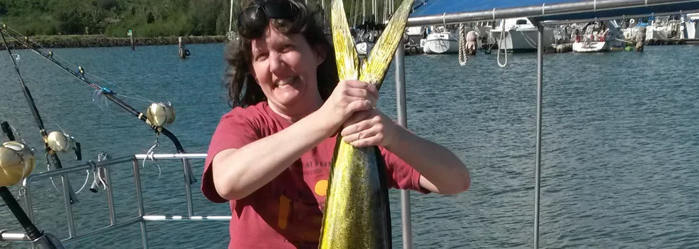 Mom fishing boat kauai