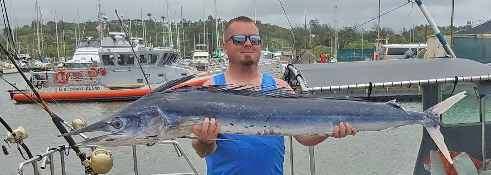 Wahoo fishing kauai
