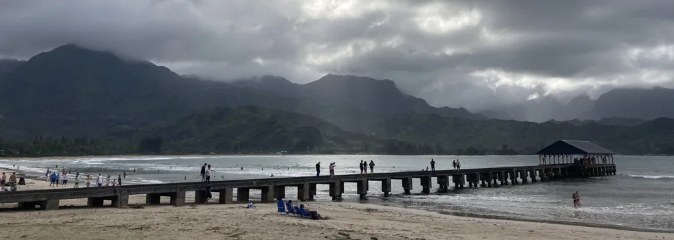 Hanalei pier kauai tour