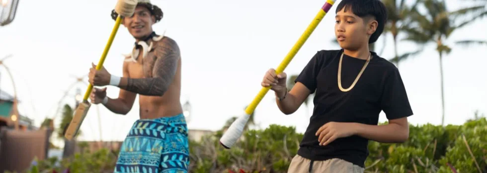 Luau activities at koolina
