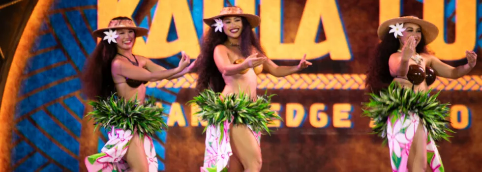 Koolina luau onstage