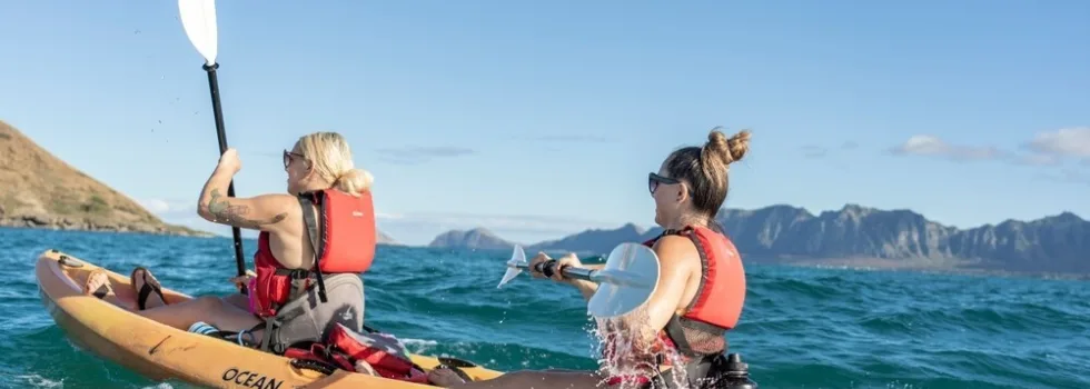 Oahu kayak rentals to moks