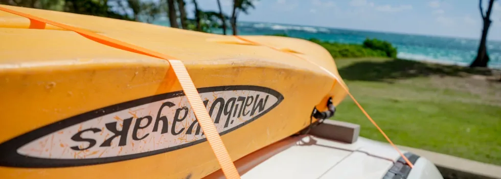 Rental kayak roof rack oahu