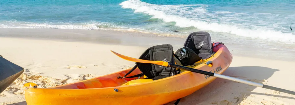 Rental kayak on mokulua island