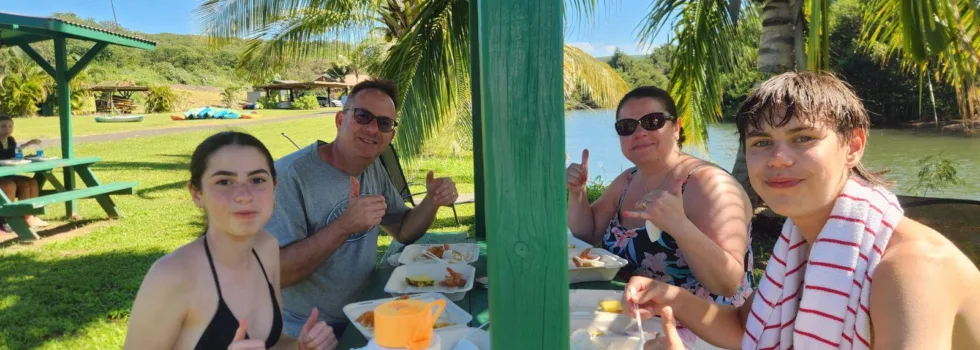 Lunch at tsui farm tour