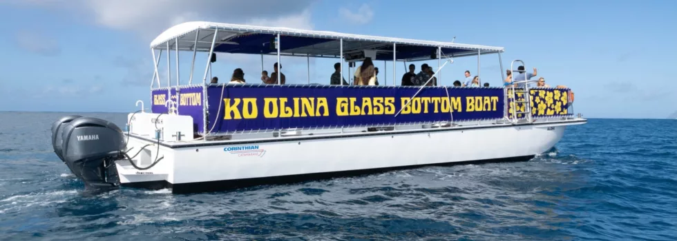 Ko olina glass bottom boat