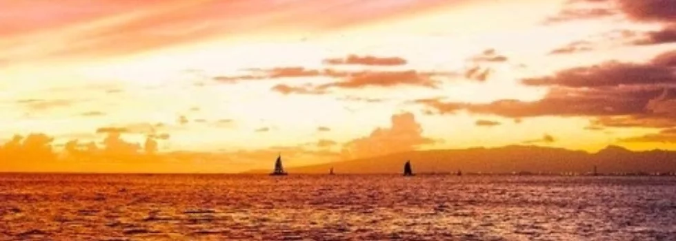 Sunset Ko Olina glass bottom boat