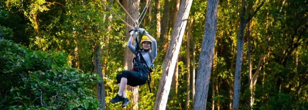 Ziplining hawaii fairmont orchid