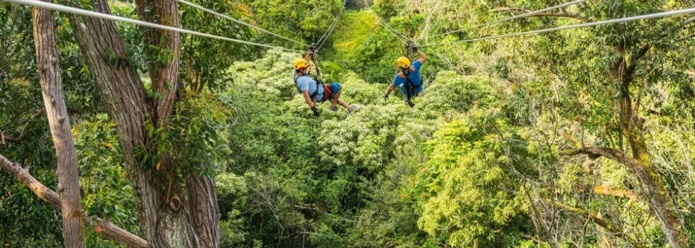 Ziplining big island hawaii waikaloa