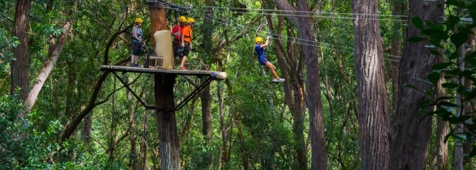Zipline in kailua kona