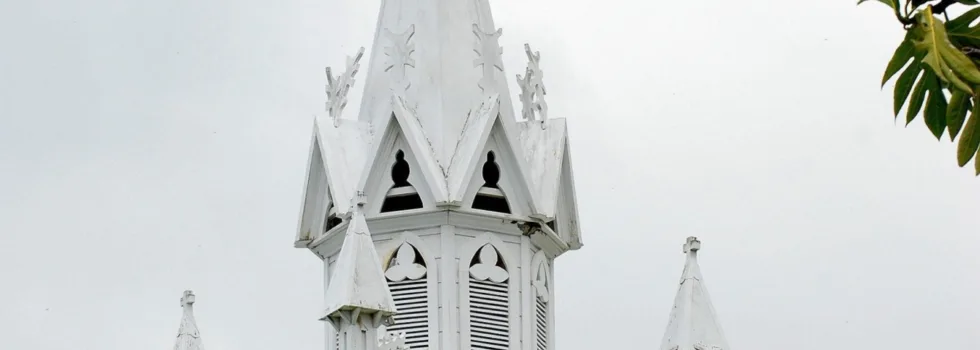 Painted church exterior kona