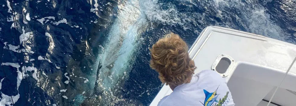 Deep sea fishing kona