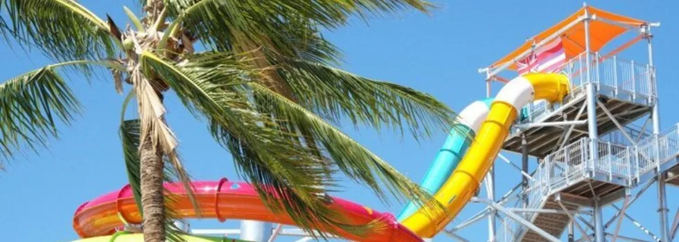 Volcanic wedgeee waterslide oahu