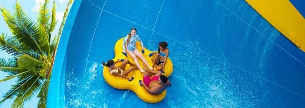 Tube ride hawaii water park