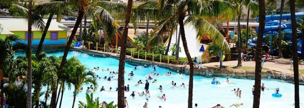 Wavepool water park oahu