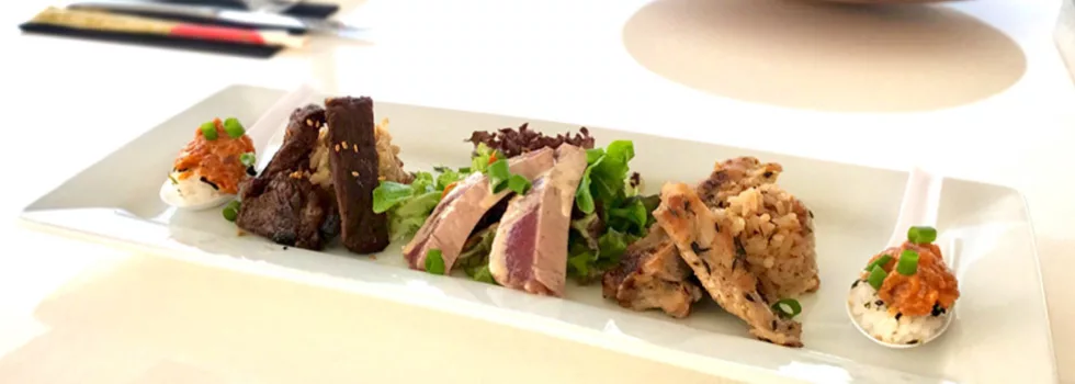 Sunset food luxury yacht koolina