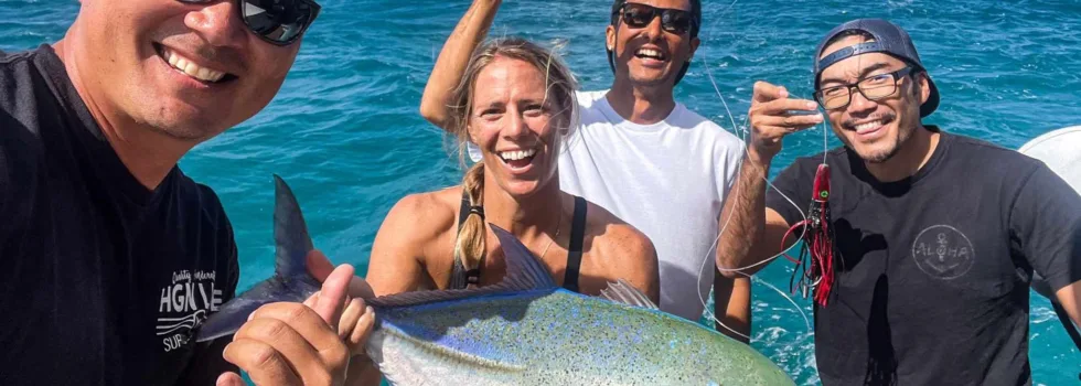 Catch fish in waikiki luxury charter