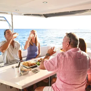 Waikiki Sunset Catamaran with Gourmet Dining