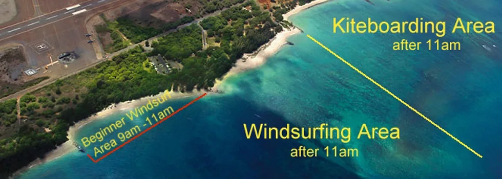 Learn to windsurf maui 1