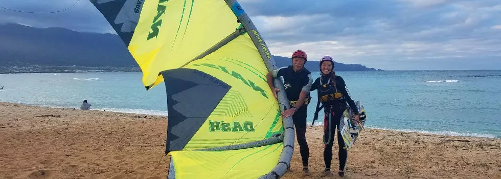Best kite surf lesson maui