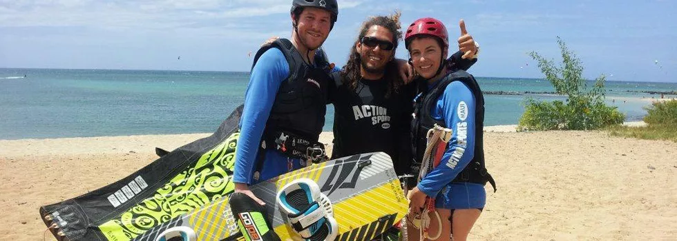 Kite surf lesson maui