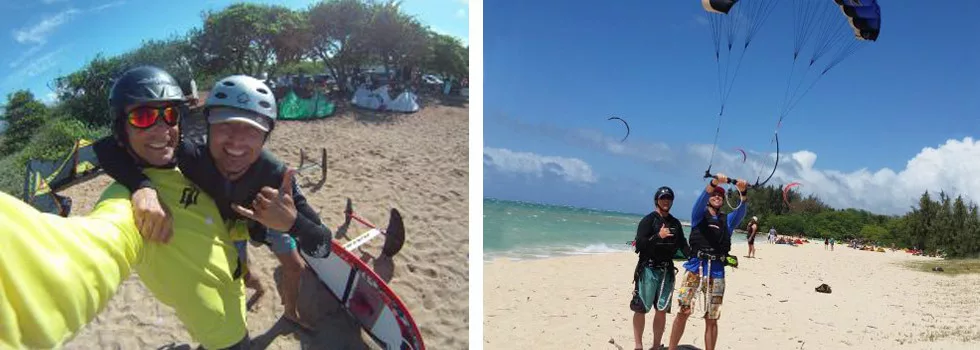 Kite surf school maui