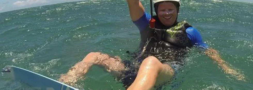 Kite surfing instructor maui