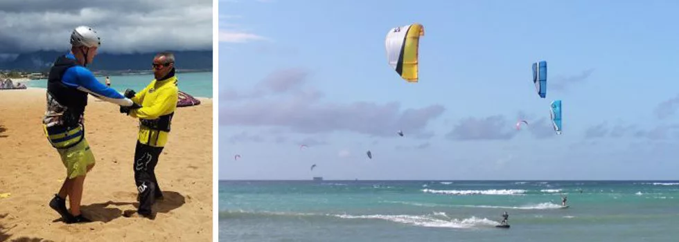 Learn to kite surf maui