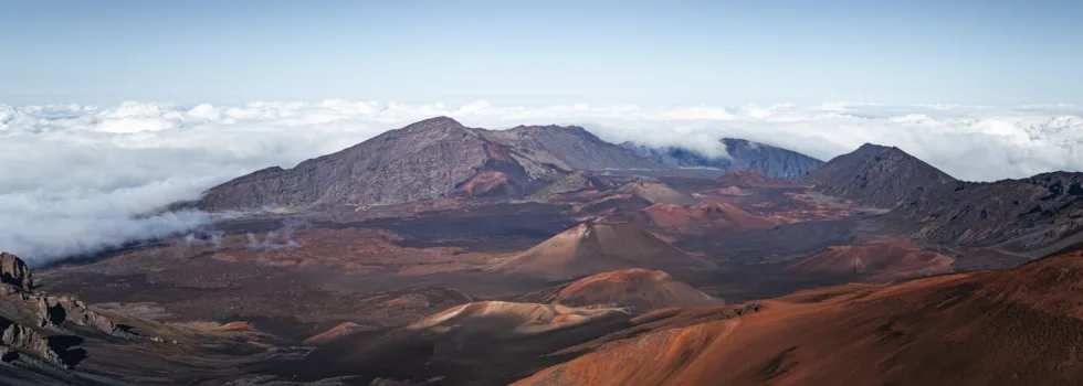 Haleakala crater