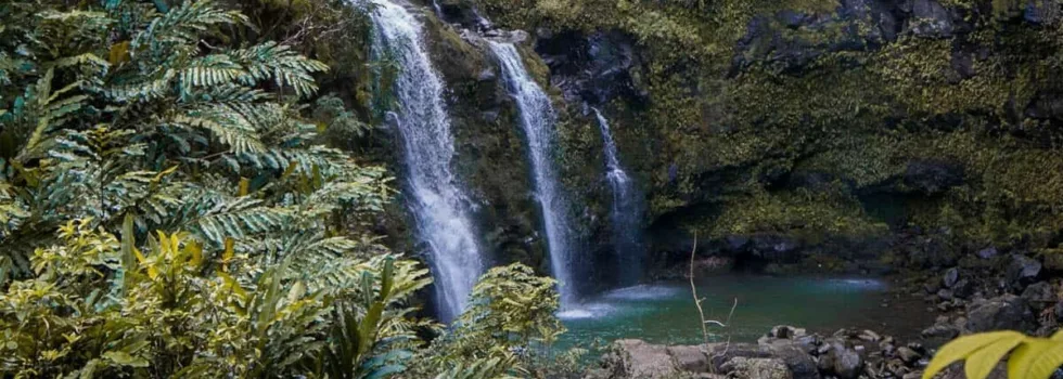 Upper waikani falls tour