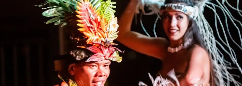 Dancers at casual luau maui