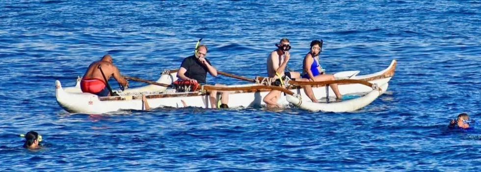 Swim hawaii canoe maui