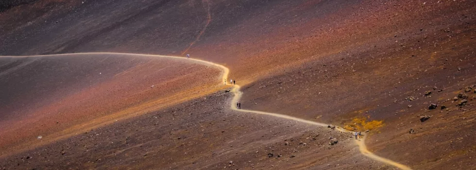 Sliding sands tour haleakala