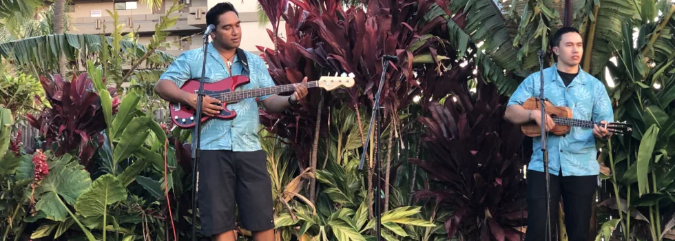 Live music luau maui