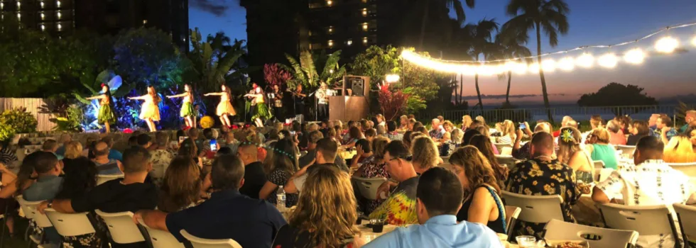 Luau stage kaanapali