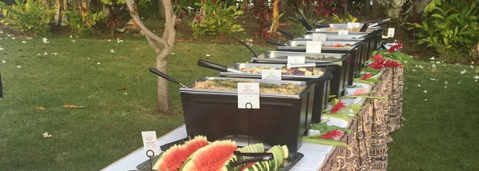 Kaanapali luau buffett