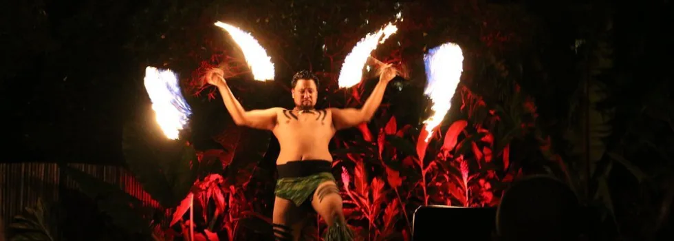 Fire dance finale maui luau