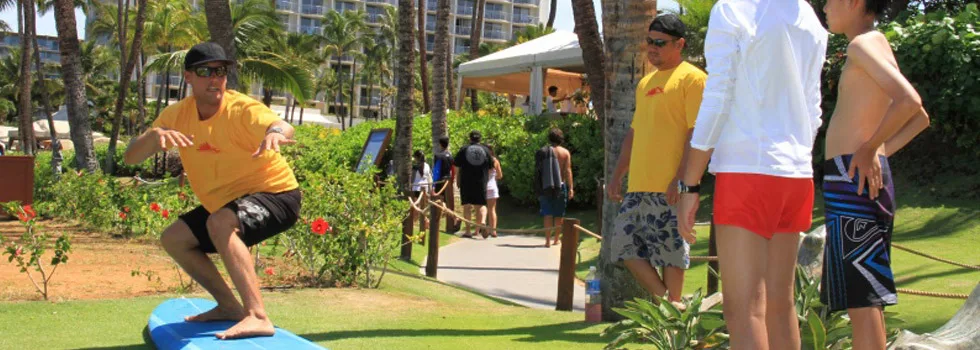 Kids surf class maui