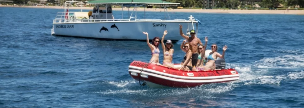 Maui snorkel boat shuttle