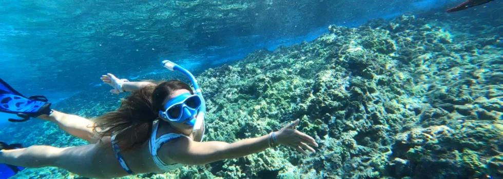 Maui snorkeler girl