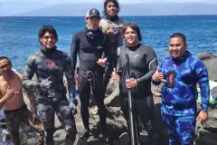 Learn to Spearfish on Maui: Spearfish Thumb