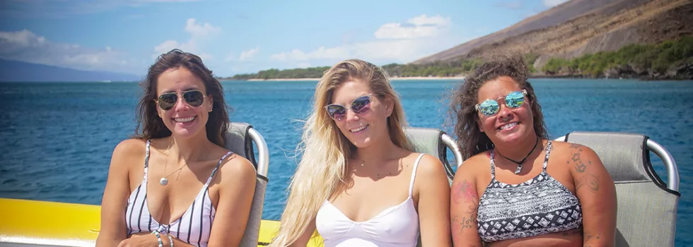 Molokini snorkel guests