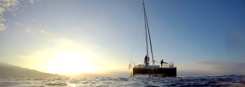 Sunrise catamaran maui