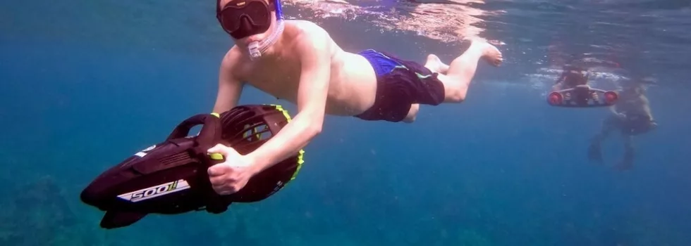Scooter snorkel kaanapali