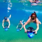 Scooter snorkel thumb